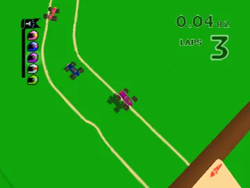 Micro Machines 64 Turbo (USA) screen shot game playing